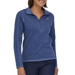 Patagonia Women’s 1/4 Zip in Current Blue